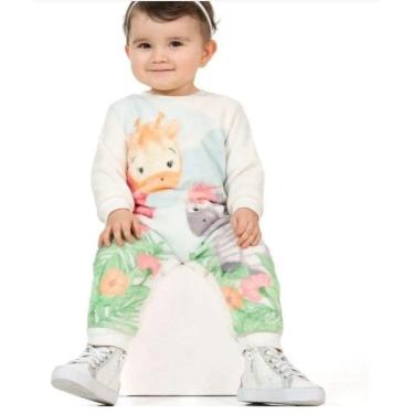 Imagem de Macacão quentinho inverno bebê Fleece