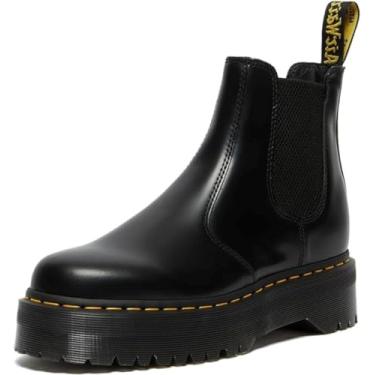 Imagem de Botas femininas Dr. Martens 2976 Quad Chelsea, Preto, 5
