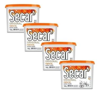 Imagem de Kit 4 Unid Evita Mofo Desumidificador Anti Mofo Secar 180g