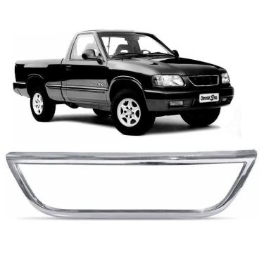 Imagem de Friso aro grade s10 blazer 19951996 1997 1998 aro cromado