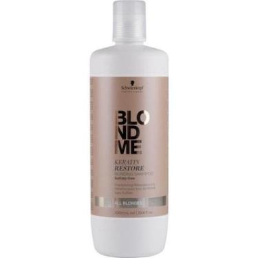 Imagem de Shampoo Schwarzkopf Blond Me Keratin Restore 1Lt