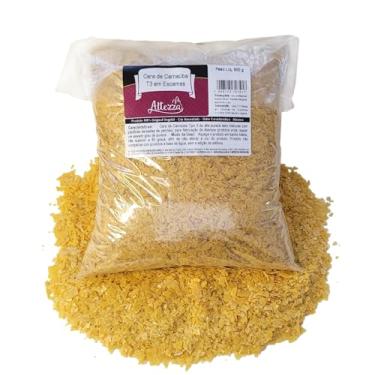 Imagem de Cera de Carnaúba T3 Quebrada Pura em Escamas 900g, Super Premium Automotiva, Polimento e Brilho