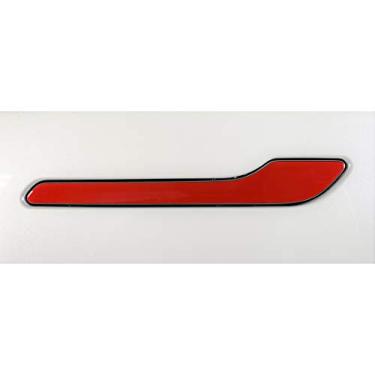 Imagem de Personalizado Corte Gráfico Tesla Modelo 3/Y Alça de PortaCustom Cut Graphics vermelho 3HANDLE-Gloss Red