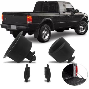 Imagem de Kit Bucha Reparo Para Dobradiça Da Tampa Caçamba Ranger 98 99 2000 200