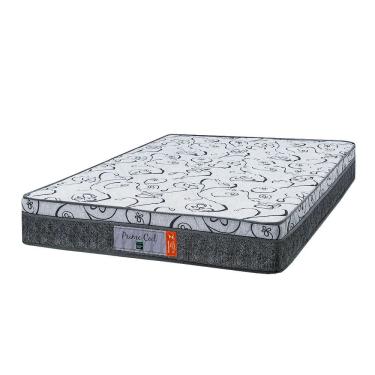 Imagem de Colchão Queen Prime Coil Europillow Cinza Mola Ensacada Comfort Prime 158x20x188