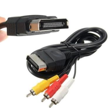 Imagem de Cabo Av Rca Áudio Vídeo Com 2,5 Metros Xbox 360 Slim - Lehmox