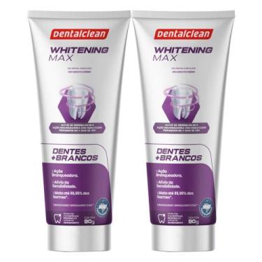 Imagem de Kit 2 Pasta de Dente Gel Whitening Max Clareamento 90g Creme Dental De