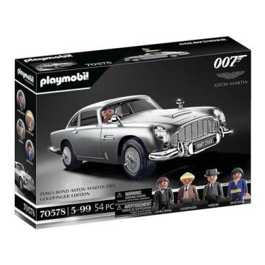 Imagem de Carrinho Goldfinger 007 James Bond Aston Martin DB - Playmobil
