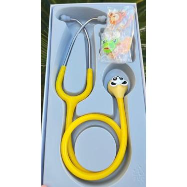 Imagem de Estetoscópio Spirit MD Master Lite Animal Pediátrico Amarelo - Bichinh