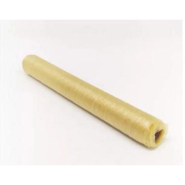 Imagem de Tripa Artificial Colágeno Linguiças Finas Tubos Cal 24  caixa com 25 u