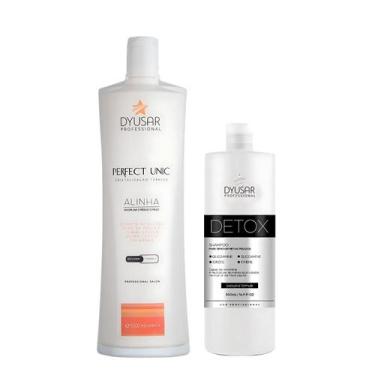 Imagem de Progressiva Sem Formol Unicplastia 1L + Detox Free 500Ml - Dyusar Cosm