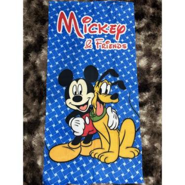 Imagem de Toalha De Rosto E Mão Mickey Friends Felpuda Infantil - Outras Marcas