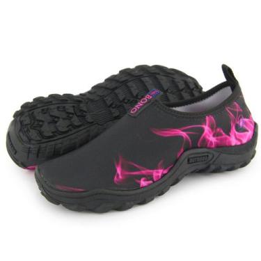 Imagem de Sapatilha Náutica Aquática Neoprene Híbrida Praia Canoagem Mergulho Su