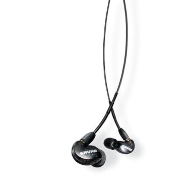 Imagem de Shure Fones de ouvido AONIC 215 com isolamento de som, som nítido, driver único, ajuste intra-auricular seguro, cabo removível, qualidade durável, compatível com dispositivos Apple e Android – Preto
