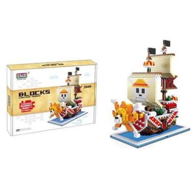 Imagem de Thousand Navio Barco One Piece 1680 Pçs Bloco de Montar - ZMS