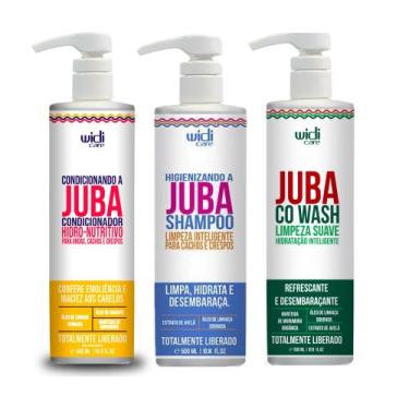 Imagem de Kit Juba Co Wash, Shampoo, Condicionador Widi Care