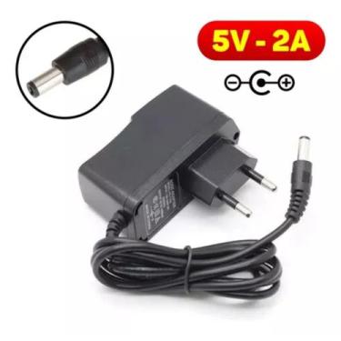 Imagem de 10 Fontes Estabilizada Chaveada Bivolt 5v 2a P4 Universal - Lt04