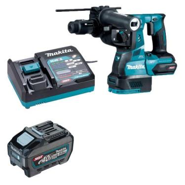 Imagem de Martelete Combinado  40V XGT HR002 Bateria 5.0Ah Makita 110v