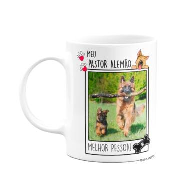 Imagem de JPS INFO, Caneca Dog - Meu Pastor Alem?o - Com foto personalizada