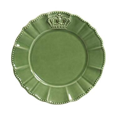 Imagem de Porto Brasil Conjunto com 6 Pratos de Sobremesa, Windsor, Verde Sálvia