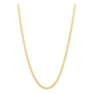 Imagem de Cordão Formado Por Elos Achatados Trabalhad 530802 - Rommanel, Branco,