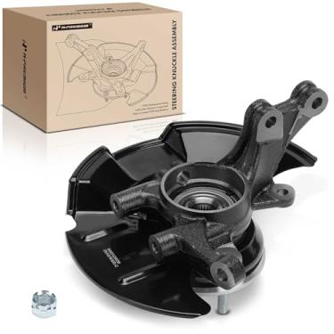 Imagem de A-Premium Junta de direção dianteira e conjunto de cubo de rolamento de roda compatível com Hyundai Elantra 2007-2012, ABS de 4 rodas, lado direito do passageiro