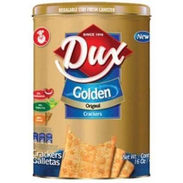 Imagem de Biscoito colombiano dux crackers golden original lata 400g