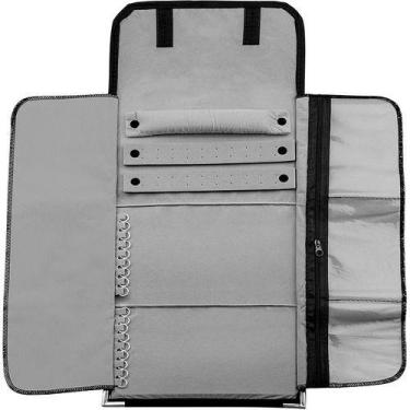 Imagem de Mostruário Médio Misto Pasta Porta Joias Bijuterias Pano Aveludado Gua