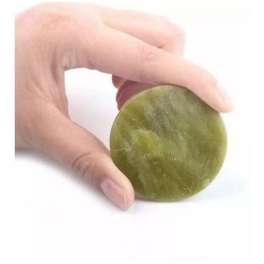 Imagem de Kit 10 Pedra Jade Para Cola De Alongamento De Cílios - OEM