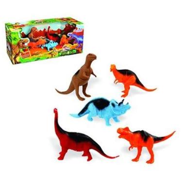 Imagem de Brinquedo Infantil Kit  Dinossauros Filhotes Jurassic Mini - Camp