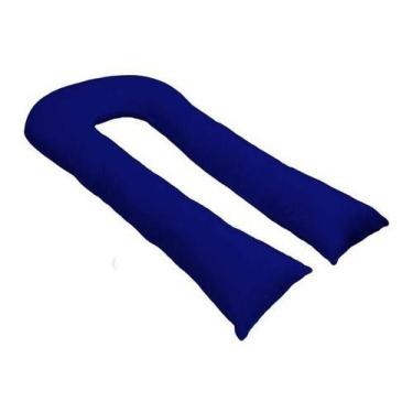 Imagem de Fronha Para Travesseiro De Corpo Gigante De Formato U 140x70 - Happy L