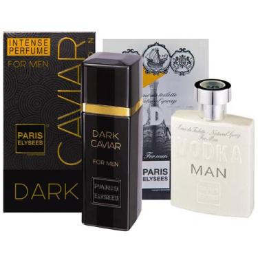 Imagem de Kit Dark Caviar e Vodka Man - Paris Elysees - Paris Elysses