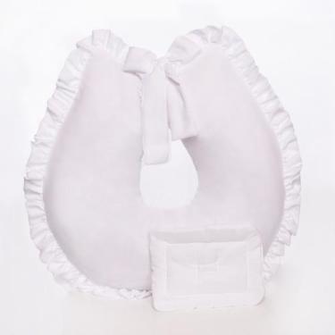 Imagem de Almofada Amamentação para Bebê com Almofada Apoio de Cabeça - Miguel B