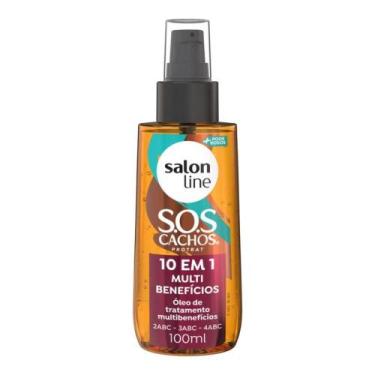 Imagem de Óleo 10 em 1 Multibenefícios Salon Line Sos Cachos 100ml