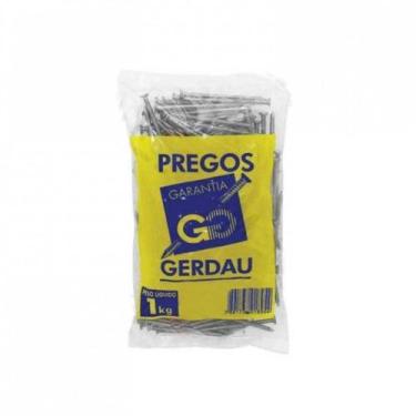 Imagem de Prego 22x42 1.000gr Gerdau C/cabeÇa - 3.3/4x5