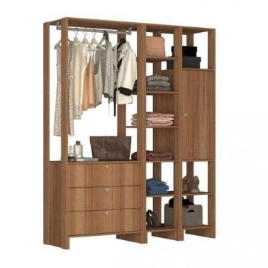 Imagem de Estante Closet Yes com 3 Gavetas e 9 Nichos - Montana - Nova Móbile, M