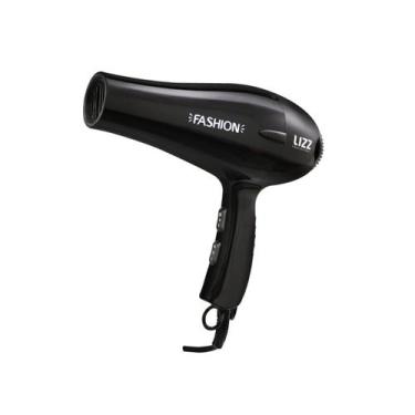 Imagem de Lizz Professional Fashion Preto 2200W - Secador de Cabelos 220v, 220V