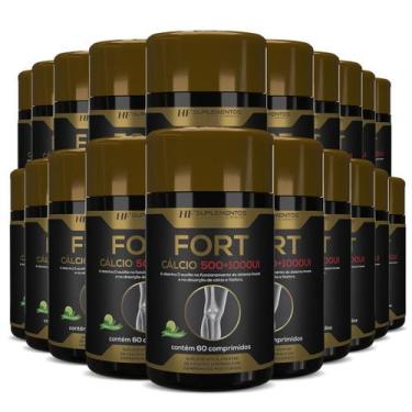 Imagem de 20x kit vitamina calcio + d3 melhor preço atacado revenda - HF SUPLEME