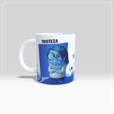 Imagem de Caneca  Divertida mente 2 Tristeza - Jlssublimação, Branco