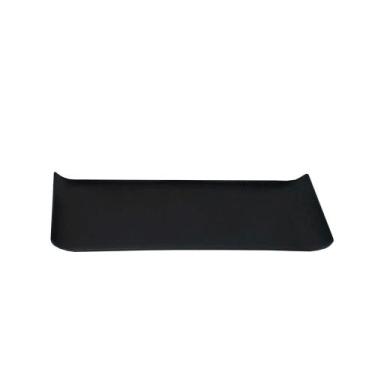 Imagem de Bandeja 15 x 30 cm Preta de Policarbonato Coffee Vemplast
