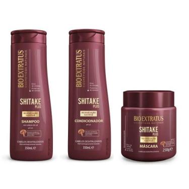 Imagem de Kit Shitake Plus 3 Produtos 350 Ml Bio Extratus