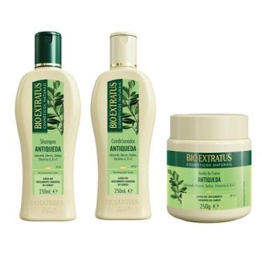 Imagem de Kit Antiqueda Jaborandi 250 Bio Extratus