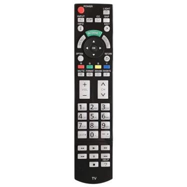 Imagem de Controle remoto universal N2QAYB000703 compatível com Panasonic TV TC-L42ET5 TC-L47ET5 TC-L55ET5 TC-P50GT50 TC-P55GT50 TC-P60GT50 TC-P65GT50 TC-P50ST50 TC-P55ST5ST50 50 TC- P60ST50 TC-P65ST50
