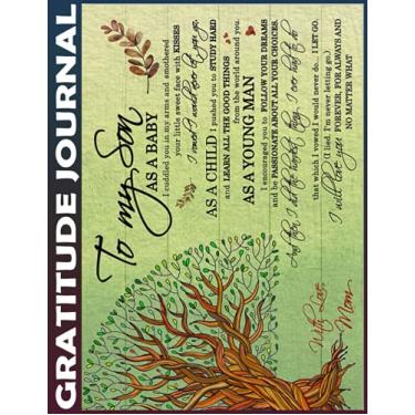 Imagem de Gratitude Journal: son mom - as a child - Invest 5 minutes daily to develop mindfulness, thankfulness and positivity, Inspire a Happier, Healthier & More Grateful Mindset 110 Pages