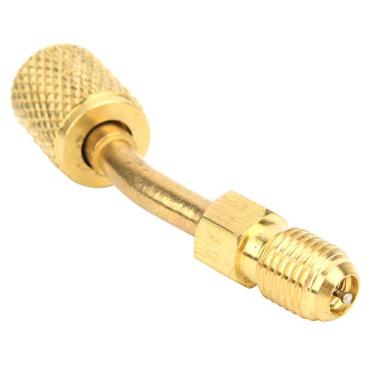 Imagem de Acoplador R410A, Ar Condicionado 1, 4 Polegadas SAE Macho para 5 Encaixe de Mangueira 1/4 Polegadas Macho SAE para 5/16 Polegadas Fêmea SAE Adaptador Adaptador de Bomba de Vácuo