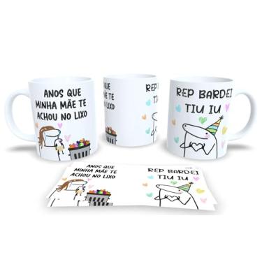 Imagem de Caneca de Porcelana Branca Personalizada Diversas Irônicas Divertidas Pack11 (Ano que minha mãe..)