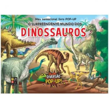 Imagem de O surpreendente mundo dos dinossauros - meu sensacional livro pop-up -