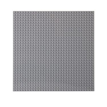 Imagem de Ulanlan Classic Baseplate 10"x10" for Building Bricks 100% Compatible with All Major Brands, Square 32x32 Landscape for Open-Ended Imaginative Building Play for Kids Aged 3 and up