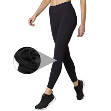 Imagem de Calça Legging Montaria Peluciado Vekyo Treino Fitness Feminino-Feminino