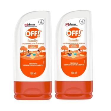Imagem de Kit Loção Repelente de Insetos Johnson Off! Family Com 2 100ml